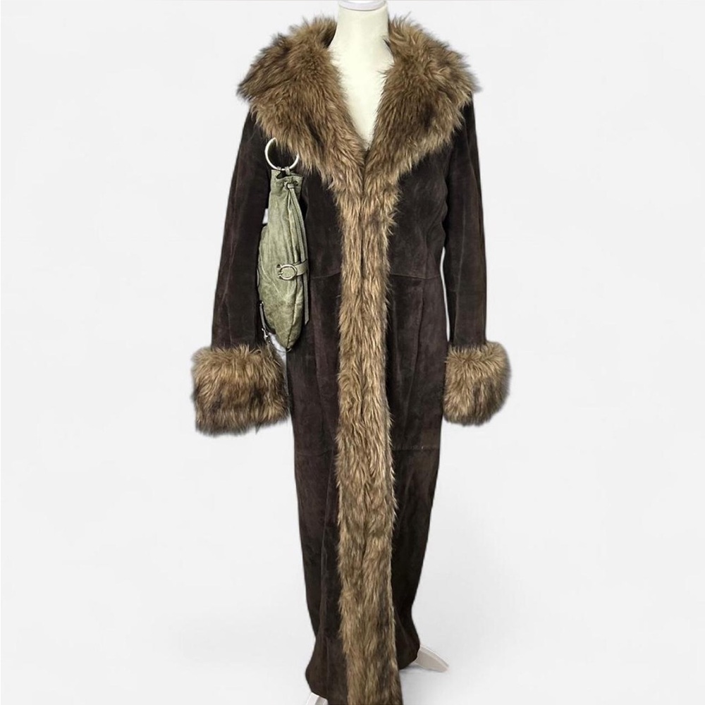 Super Long Brown Penny Lane Coat 🤎(price firm)